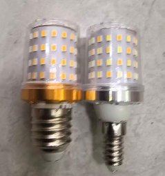 LED жүгері шам «Кішкентай бұршақ», E14/E27