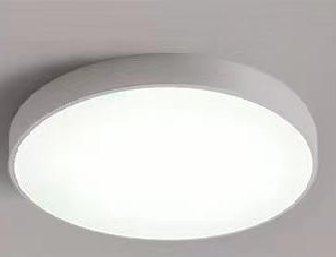 LED төбе шамы, дөңгелек 500 мм (алюминий)